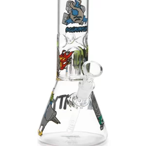 Glass Ice Bong Percolator City Squadafum