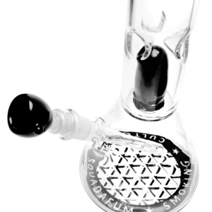 Glass Ice Bong Percolator Squadafum