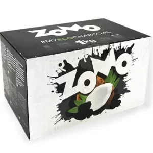 Carvão de Coco Zomo 1kg