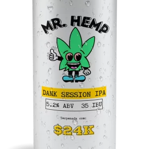 Cerveja Mr. Hemp Dank Session IPA 24K 473ML